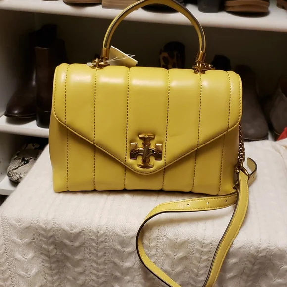 Tory Burch Kira Quilted Small Satchel - Picture 11 of 12